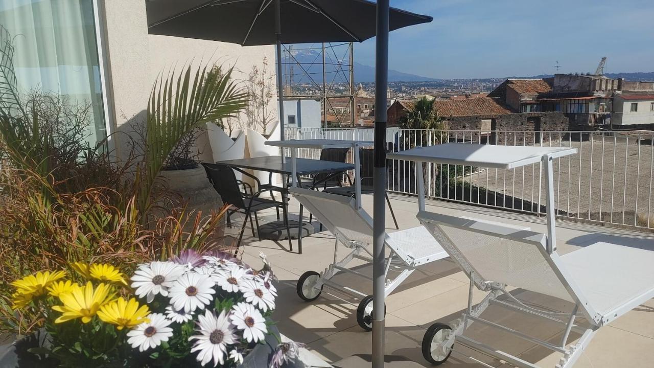 Attico Sul Porto Di Catania E Vista Vulcano Eksteriør billede