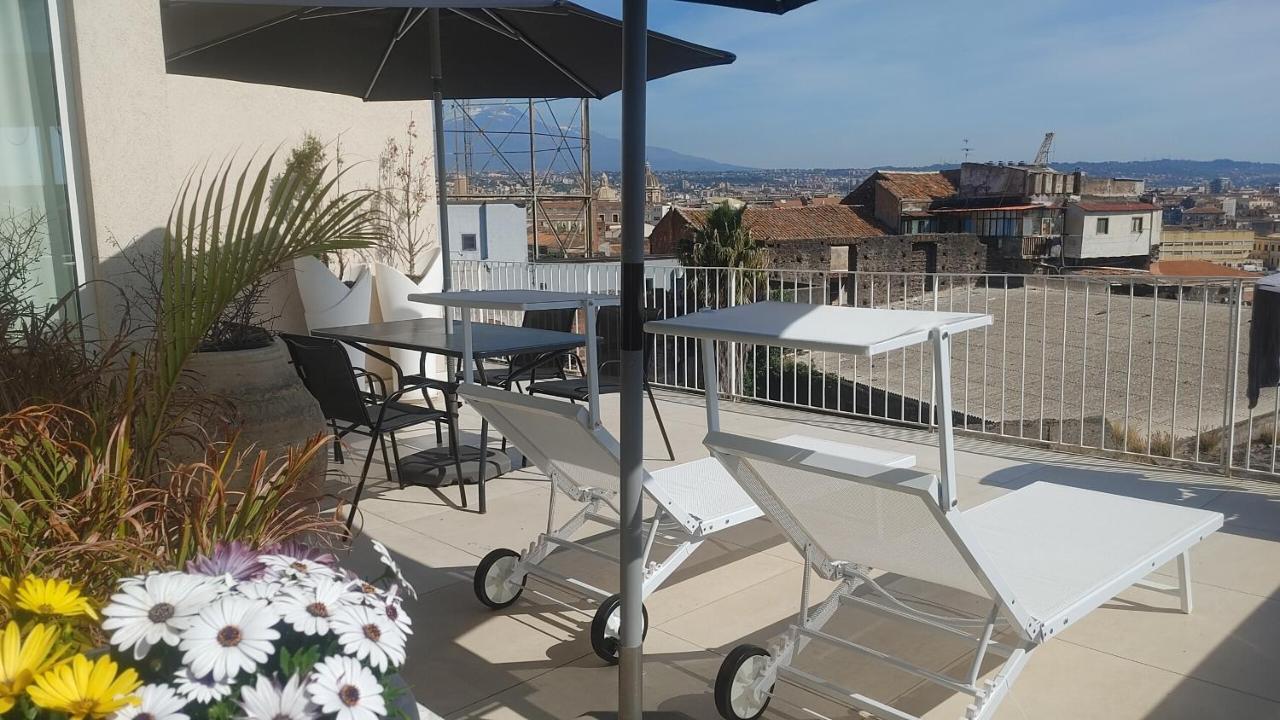 Attico Sul Porto Di Catania E Vista Vulcano Eksteriør billede