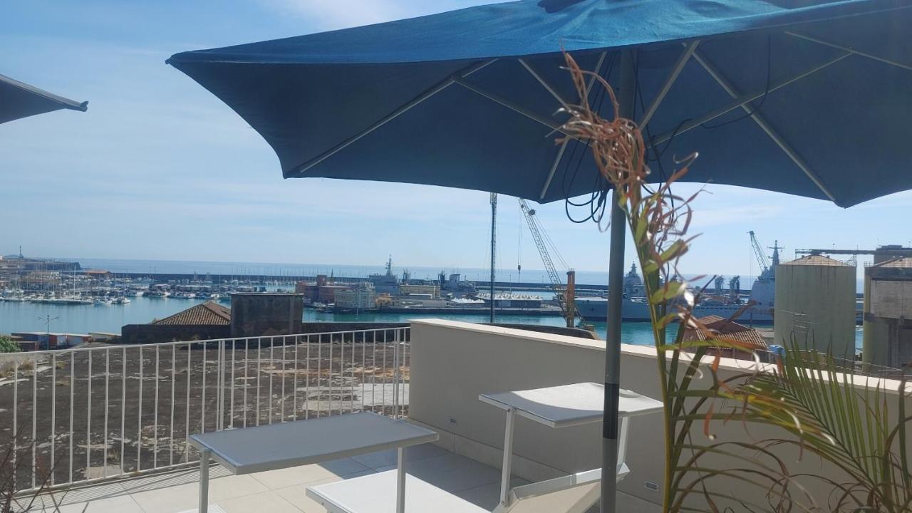 Attico Sul Porto Di Catania E Vista Vulcano Eksteriør billede